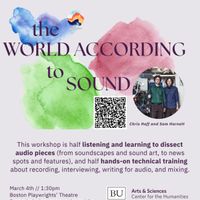 The World According to Sound: A Free Workshop thumbnail