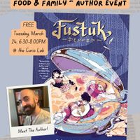 Fustuk: A Graphic Novel of Food & Family ~ Author Event thumbnail