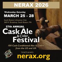 NERAX (New England Real Ale eXhibition) Cask Beer & Cider Festival thumbnail