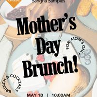 Mother's Day Brunch with cheese and flights of mimosas & sangria samples thumbnail