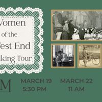 Women of the West End Walking Tour thumbnail