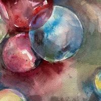 Spring Workshop: Painting Bubbles Watercolor thumbnail