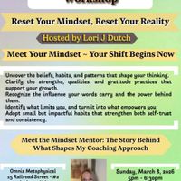 Reset Your Mind, Reset Your Reality Workshop thumbnail