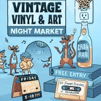 Small ⭐ Mart | Vintage, Vinyl & Art Night Market at Crystal Ballroom thumbnail