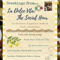 Bookclub: La Dolce Vita thumbnail