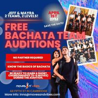 FREE Bachata Teams Audition: 2 Teams / 2 Levels thumbnail