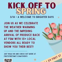 Kick Off to Spring Market thumbnail