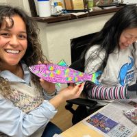 Free Go Fish! Painting Workshop at Roasted Granola Café thumbnail
