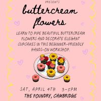 Korean Buttercream Flowers workshop thumbnail