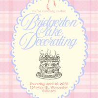 Bridgerton Cake Decorating Class  thumbnail