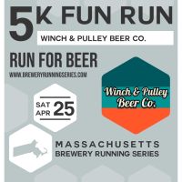 5k Beer Run at Winch & Pulley Beer Company with the MA Brewery Running Series thumbnail