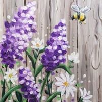 Paint Day: Bee-utiful Barnyard Lilacs thumbnail