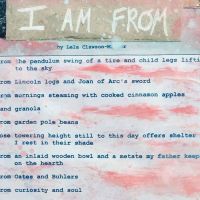 “Where I’m From” Poetry and Collage thumbnail