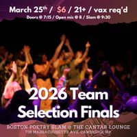 Open Mic ft. TEAM SELECTION FINALS! thumbnail
