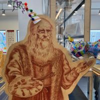 Happy Birthday Leonardo da Vinci! at Discovery Museum thumbnail