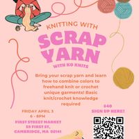 Knitting with Scrap Yarn with K.O. Knits thumbnail