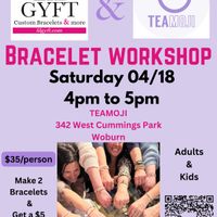 Bracelet Workshop at Teamoji  thumbnail