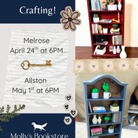 Mini Bookshelf Craft thumbnail