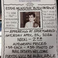 Eddie Munster Appearing at Sportsworld thumbnail