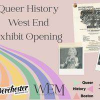 Queer History West End Exhibit Opening thumbnail