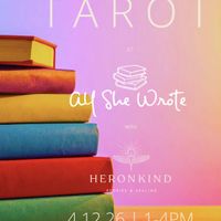 All She Wrote Presents: Tarot Readings with Heronkind! thumbnail