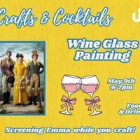 Crafts & Cocktails: Wine Glass Painting & Emma Screening thumbnail