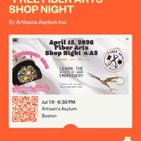 *Free Fiber Arts Shop Night thumbnail