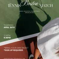 BOSTON TENNIS CLUB- Brookline, MA MEET UP thumbnail