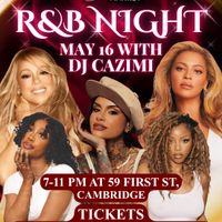 R&B Night w/DJ Cazimi thumbnail