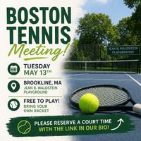 TENNIS CLUB MEET UP thumbnail