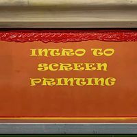 Introduction to Screen Printing thumbnail