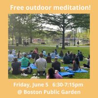 Free Outdoor Meditation @ Boston Public Garden thumbnail