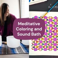 Meditative Coloring and Sound Bath thumbnail