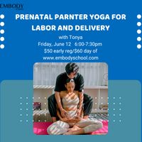 Prenatal Partner Yoga for Labor and Delivery thumbnail