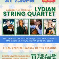 Lydian String Quartet: An Open Rehearsal thumbnail