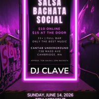 Salsa & Bachata Social at the Cantab Underground thumbnail