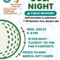 Pop-Up Golf Simulator @ Cisco Seaport thumbnail