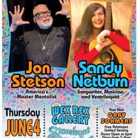 Sandy Netburn live at Wex Rex Gallery's soft launch party thumbnail