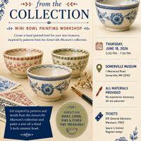 Patterns from the Collection. A Mini Bowl Painting Workshop thumbnail