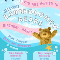 Jellycat Bartholomew Bear's Birthday Party thumbnail