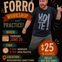 🪗 FORRÓ ARRASTA-PÉ: WORKSHOP & PRACTICE! 💃🕺 thumbnail
