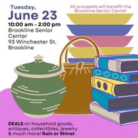 Brookline Senior Center Sidewalk Sale thumbnail
