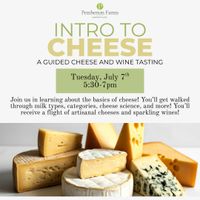 Intro to Cheese: Guided Cheese and Sparkling Wine Tasting thumbnail