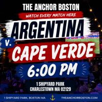 Argentina V. Cape Verde @ The Anchor thumbnail