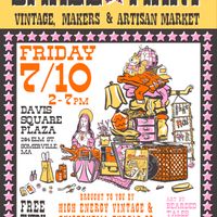 SMALL ⭐ MART Outdoor Market | Art, Makers & Vintage in Davis Square Plaza thumbnail