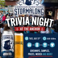 STORMALONG TRIVIA NIGHT AT THE ANCHOR thumbnail