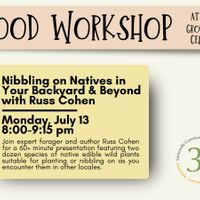 Nibbling on Natives in Your Backyard and Beyond with Russ Cohen thumbnail