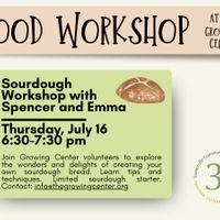 Sourdough Workshop with Spencer & Emma thumbnail