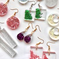 Jewelry Making - Resin Earrings (Burlington) thumbnail