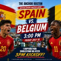 Spain Vs. Belgium @ The Anchor thumbnail